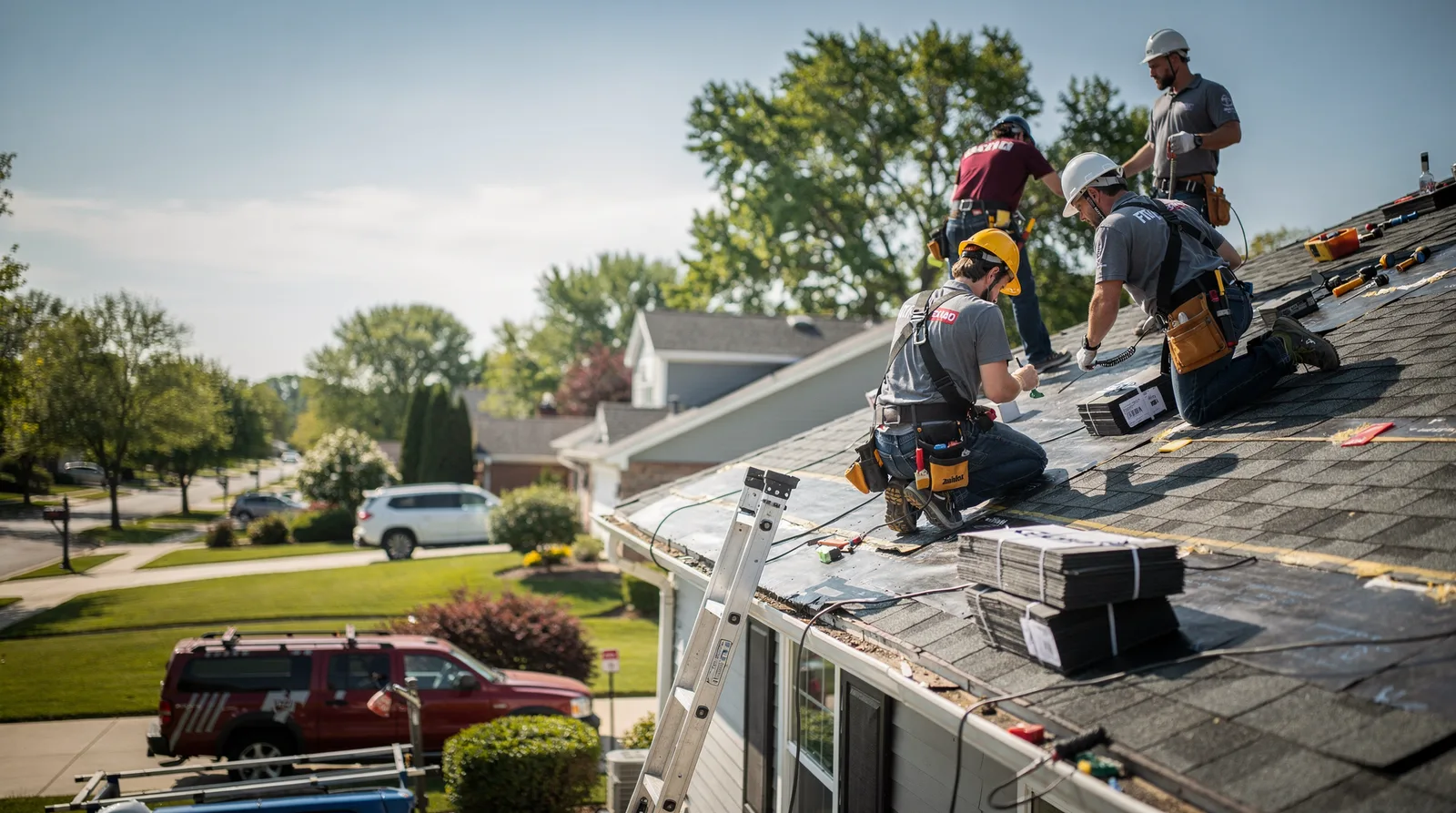 Roof Repair in Stockton, IL around you